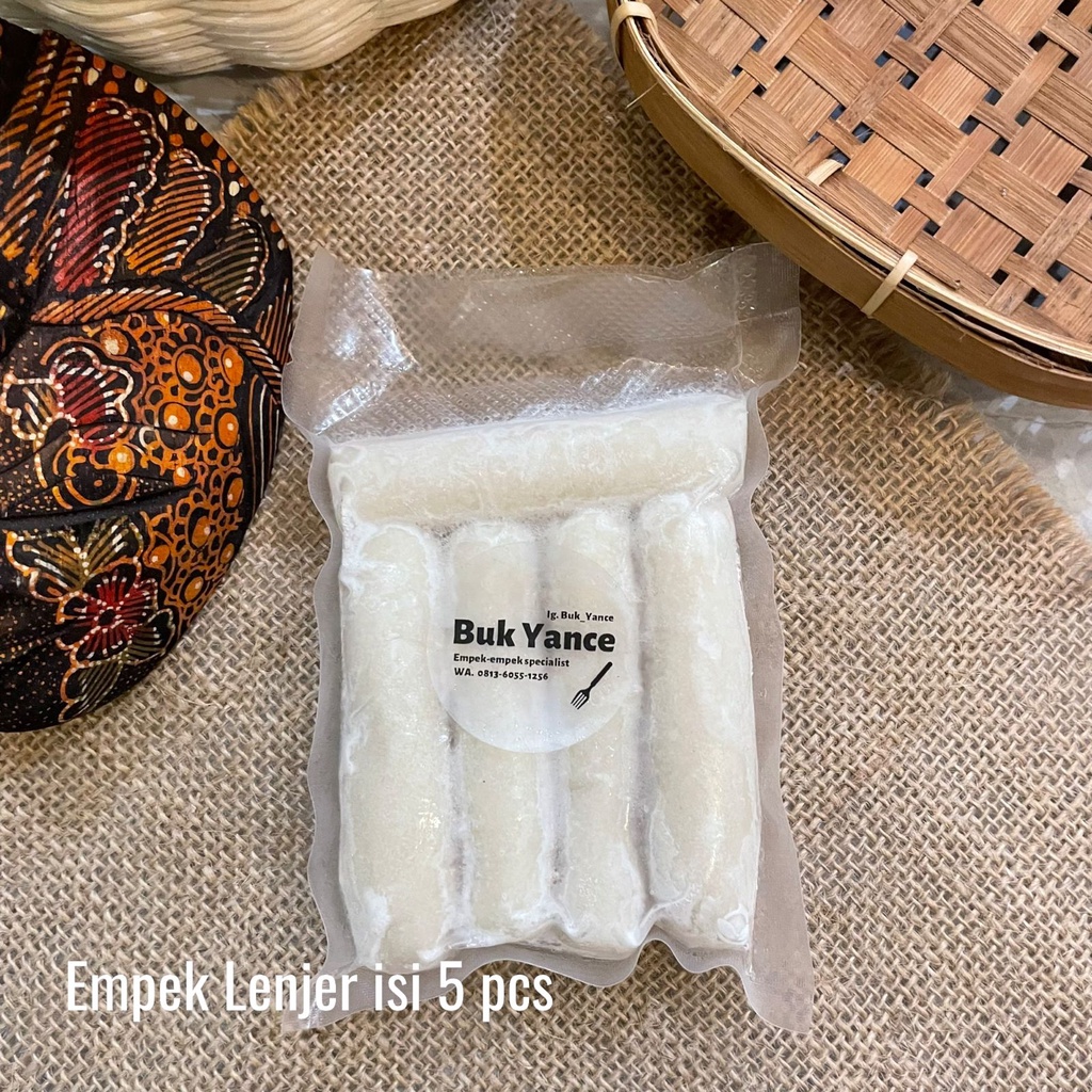 

Pempek Lenjer ( isi 5 pcs per pac )