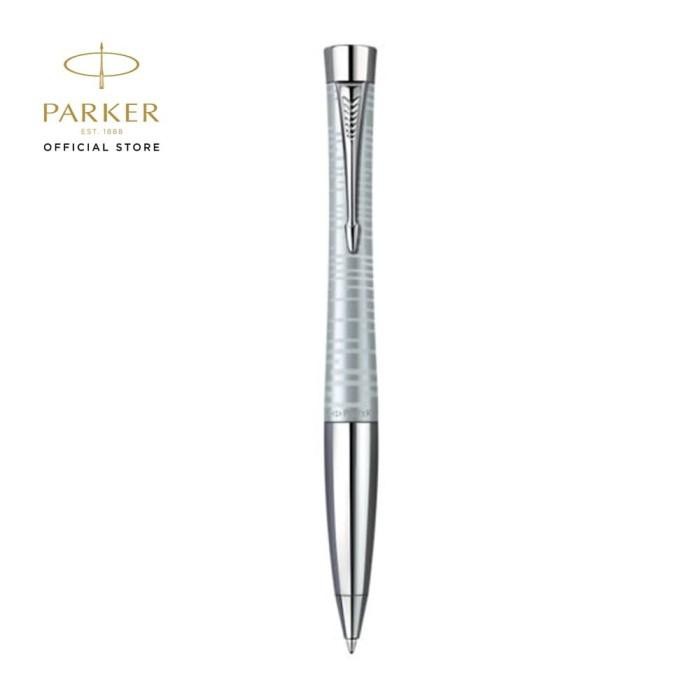 

Pena | Parker Urban Premium Silver-Blue Pearl Ballpoint Kualitas Terbaik