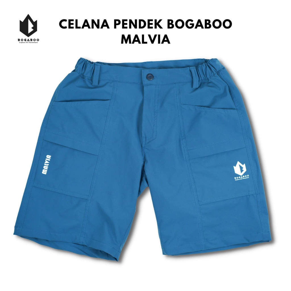 Celana Pendek Bogaboo Seri MALVIA Quick Dry Pria Wanita - Celana Gunung Pendek - Celana Mendaki Gunung - Celana Quickdry