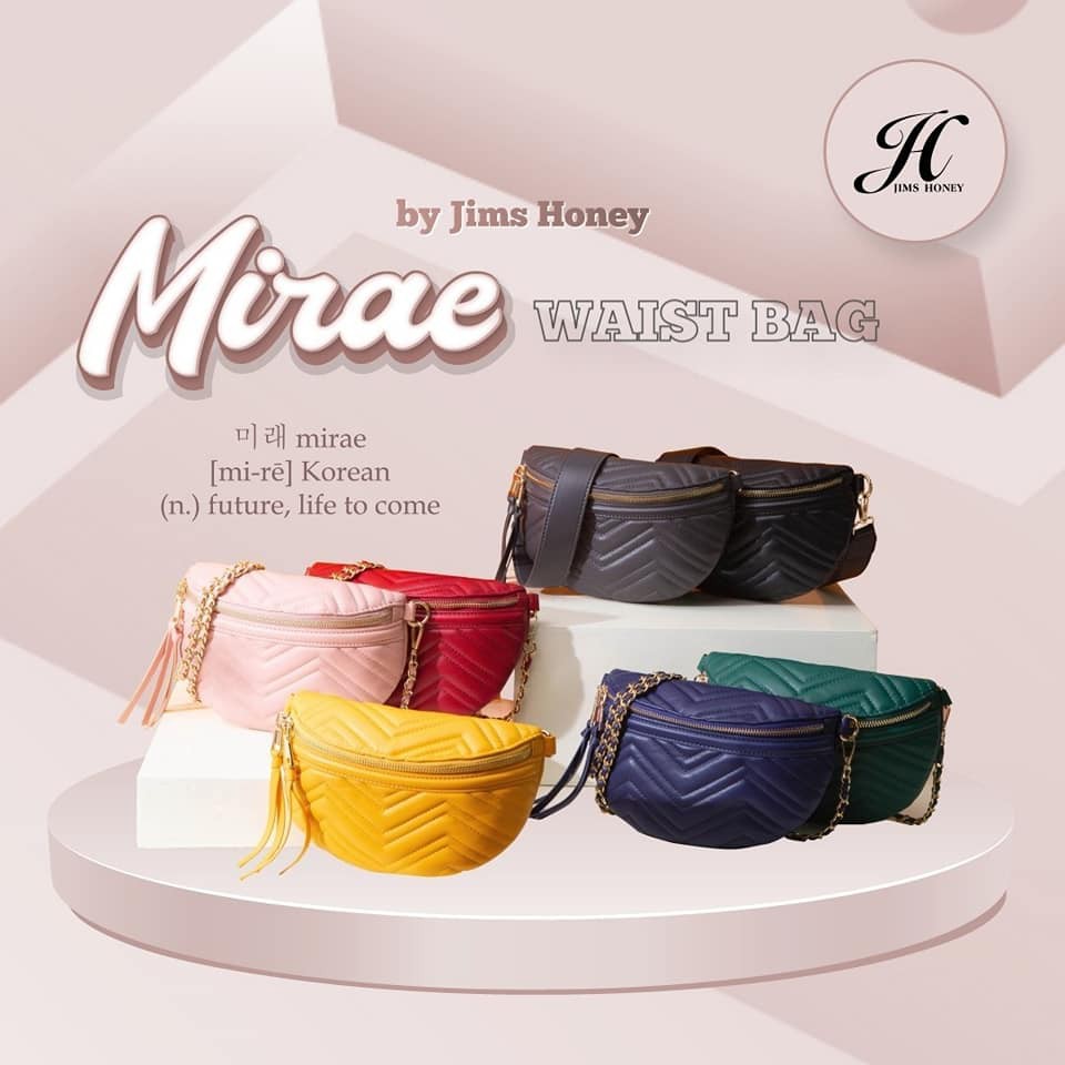 Tas Pinggang Wanita Mirae Waist Bag Jims Honey Sling Bag Tas Terbaru Jims Honey 2021 Original