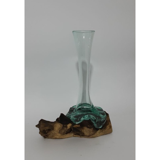 Vas Bunga / Kaca tiup / vas kayu bunga / vas kaca / glass aquarium