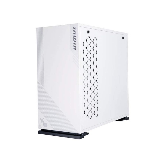 InWin-103 White Mid-Tower Gaming Case Tempered Glass