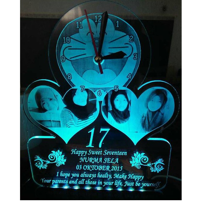 Bikin Kado lampu Custom Unik Free Design buat Pacar/keluarga/sahabat