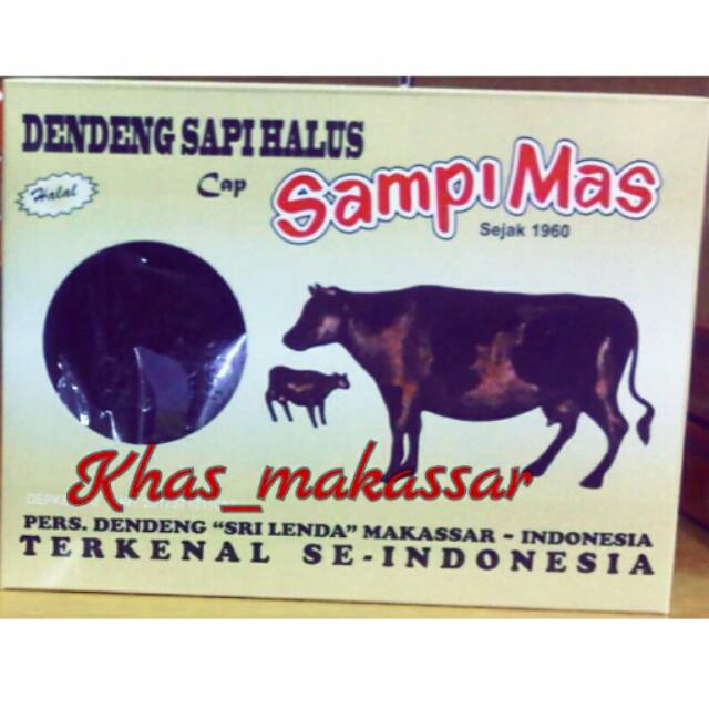 

Dendeng sapi "sampi mas"200 gr.khas makassar.