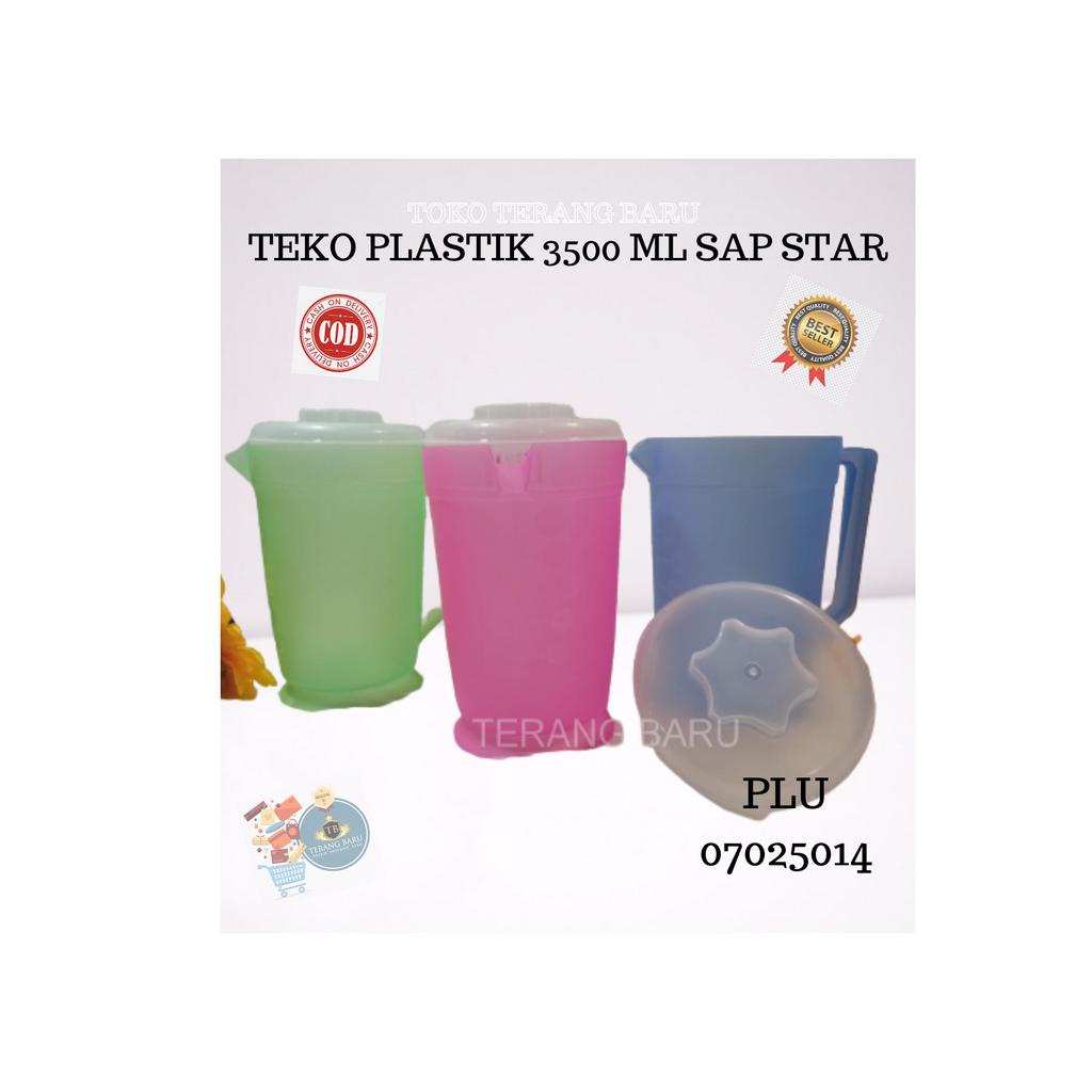 TEKO PLASTIK 3500 ML SAP STAR | TEKO | TEKO TEH | TEKO ES | TEKO PLASTIK | TEKO COR | TEKO SAP STAR 