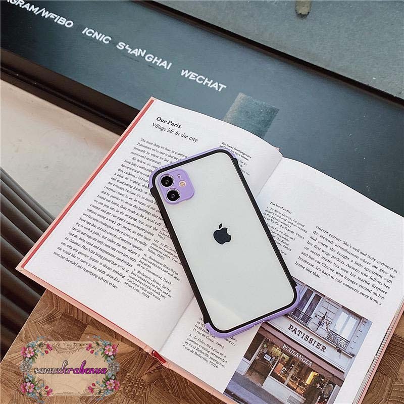 Case softcase pelindung kamera Camera Protection ruby iphone 7+ 8+ x xs max 11 pro max SB412