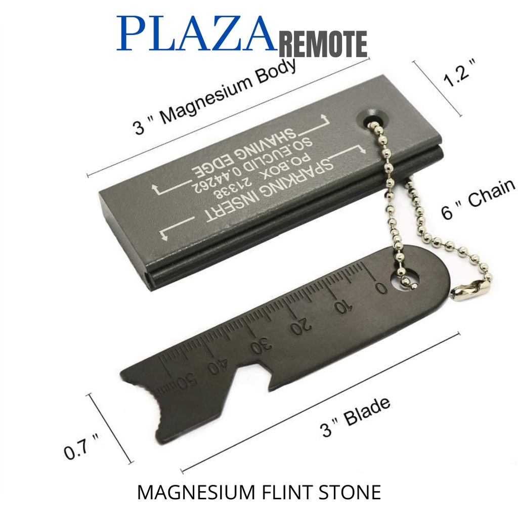 Fire starter outdoor survival magnesium flint stone