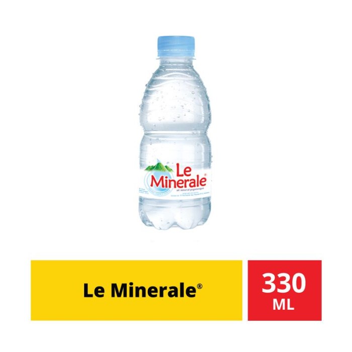 

Le Minerale Air Mineral 330ml - (1 Pcs)