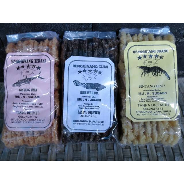 

Rengginang cumi,terasi,udang