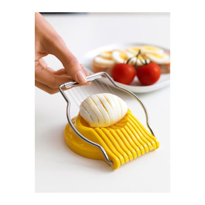 Egg Slicer-Pemotong Pengiris Telur-Kuning