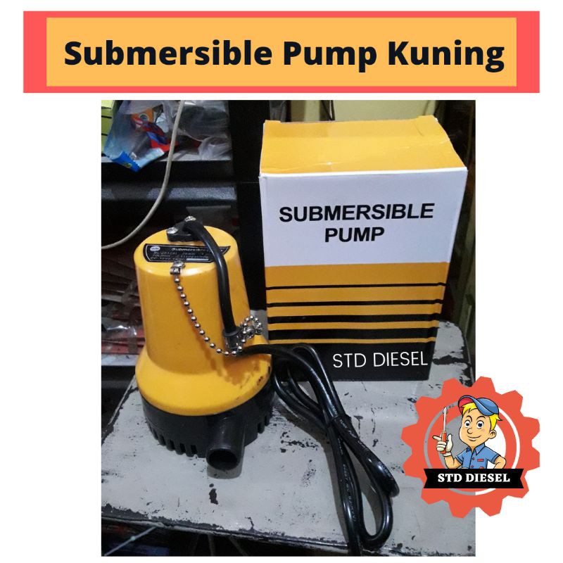 Sumersible Pump Pompa Celup DC Aki Accu 12 V Merk Provit