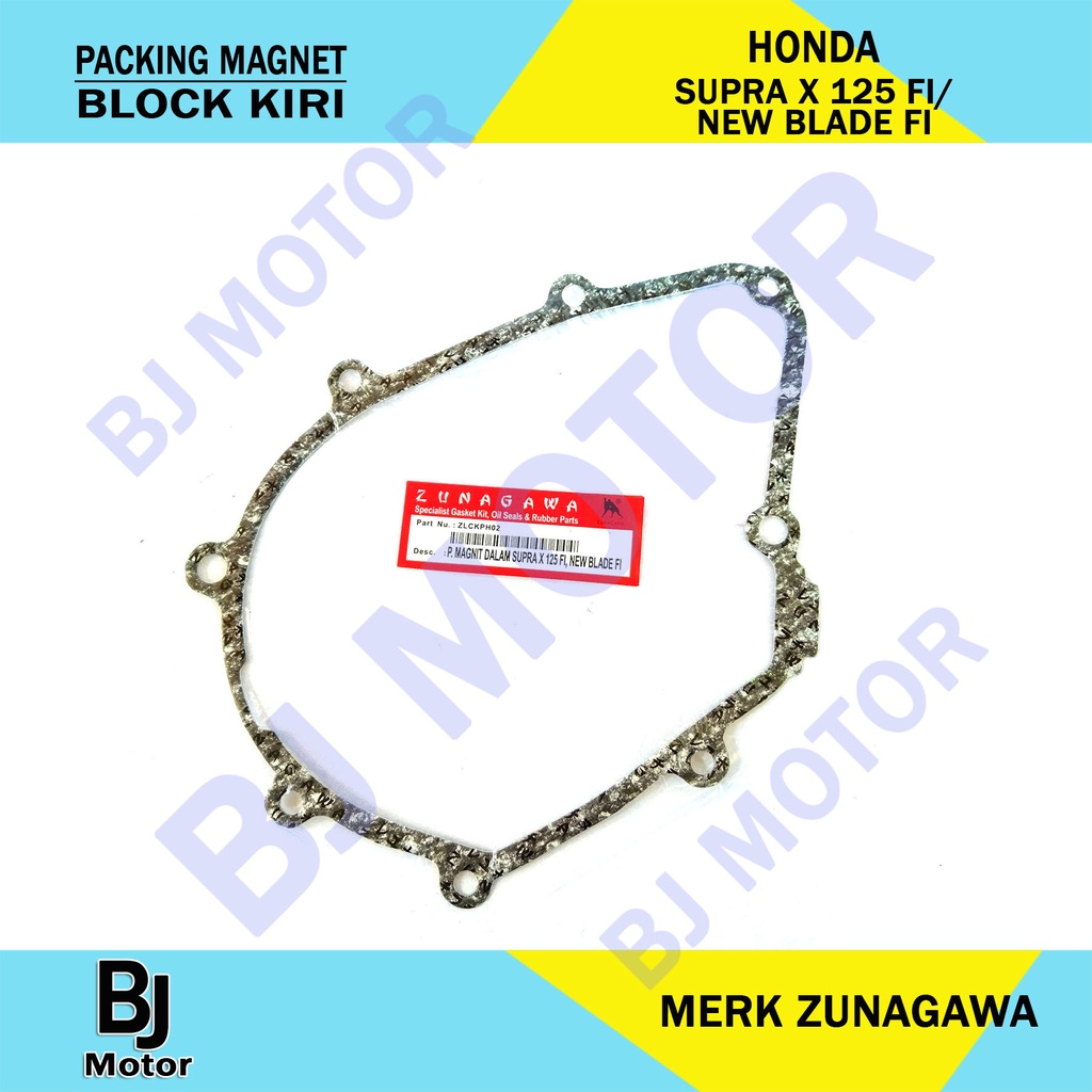 PAKING PACKING GASKET BLOK BLOCK KIRI MAGNET MAGNIT MAHNIT HONDA SUPRA X 125 BLADE FI
