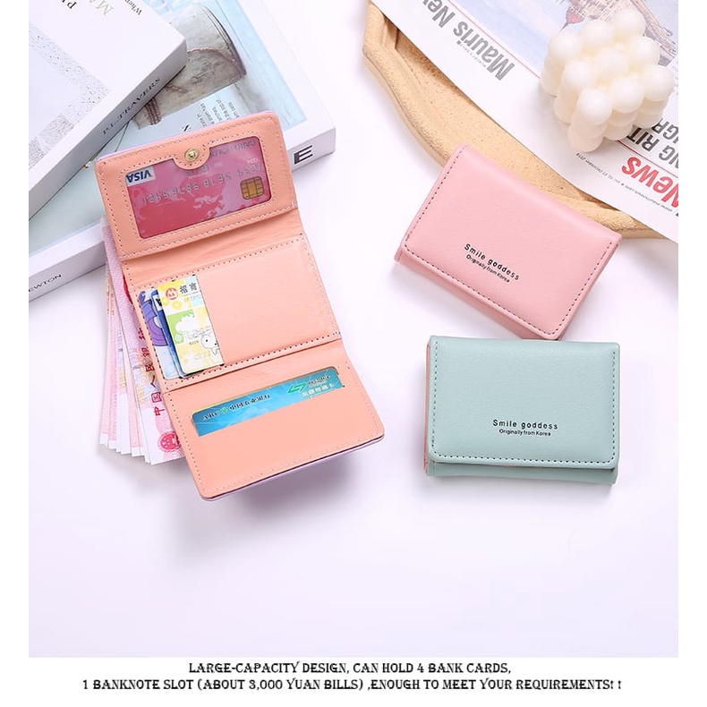 Dompet Lipat Wanita Import D301 // Dompet Wanita Terbaru