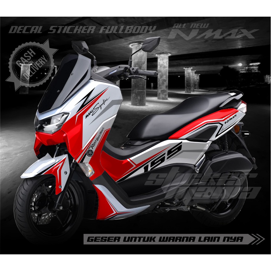 (NEW DESAIN) decal stiker motor fullbody allnew NMAX 2020 2021 2022 variasi NMAX 2020 2021 2022 baru