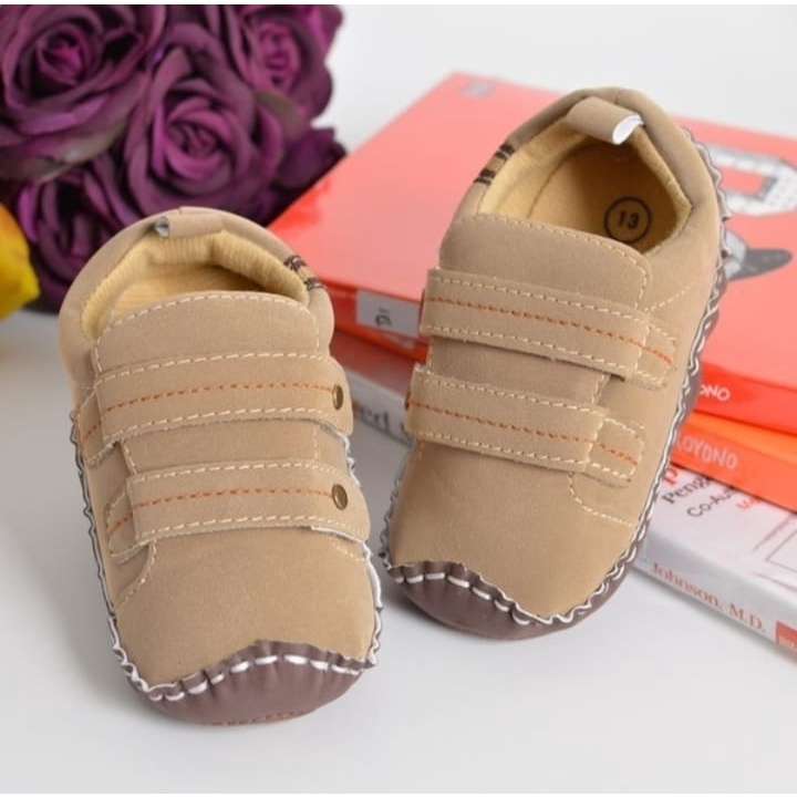 LIU13 Sepatu Bayi Anak anti slip/Baby Prewalker Shoes Belajar Jalan Bayi Pergi Jalan Fashion Casual