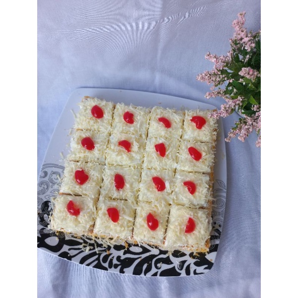 

Bolu Potong Keju Ukuran 20 x 20 cm