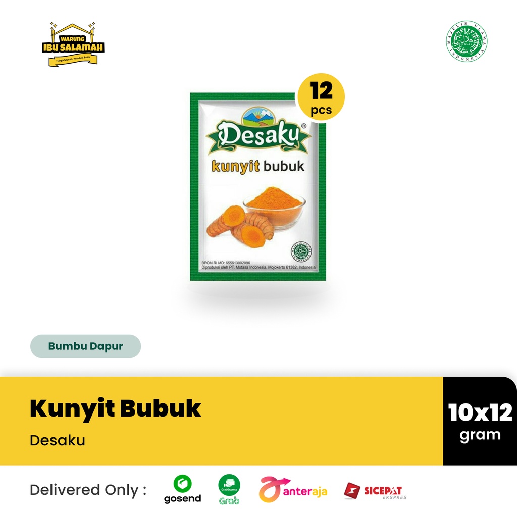 

Kunyit Bubuk Desaku Sachet - [SERENCENG]