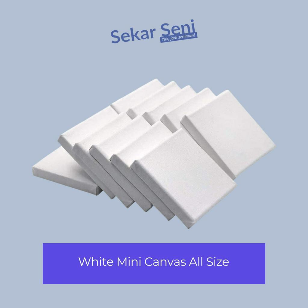 

Kanvas Lukis MINI + SPANRAM UNIVERSAL STRETCHED PRIMED COTTON CANVAS