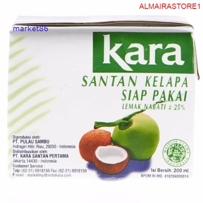 

Grosir Santan Kara 200 ML murah - Market86