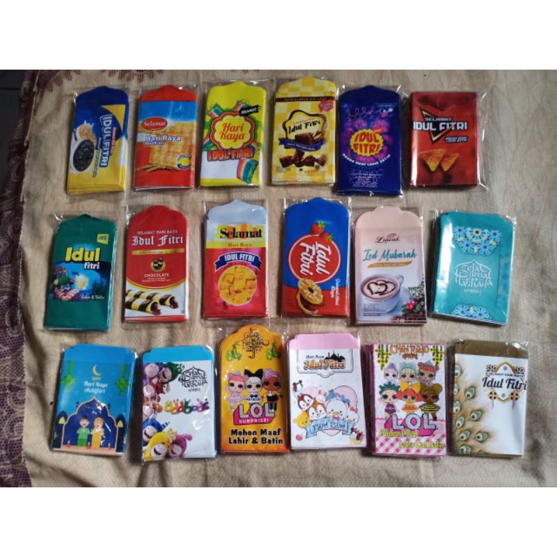 

Amplop lebaran 1 pak isi 10