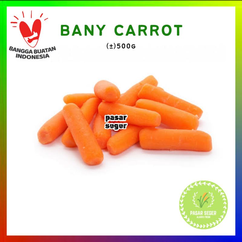 

BABY CARROT / WORTEL MINI [500g]