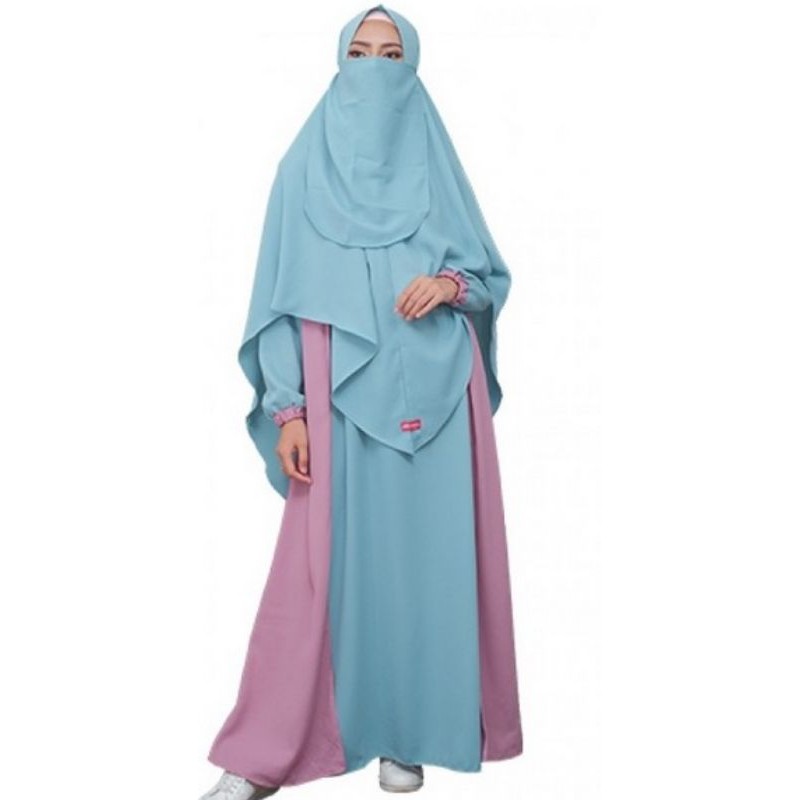 Gamis Alesakha,  Gamis set Syar'i,  gamis polos