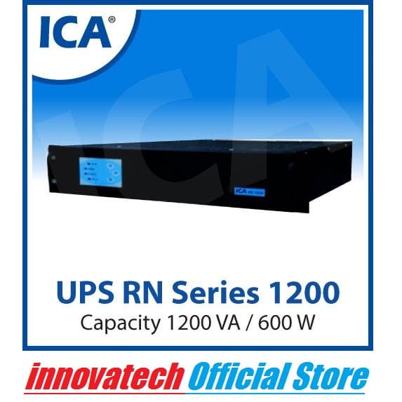 UPS ICA RN1200 RN 1200 1200VA 600WATT RACKMOUNT SINEWAVE