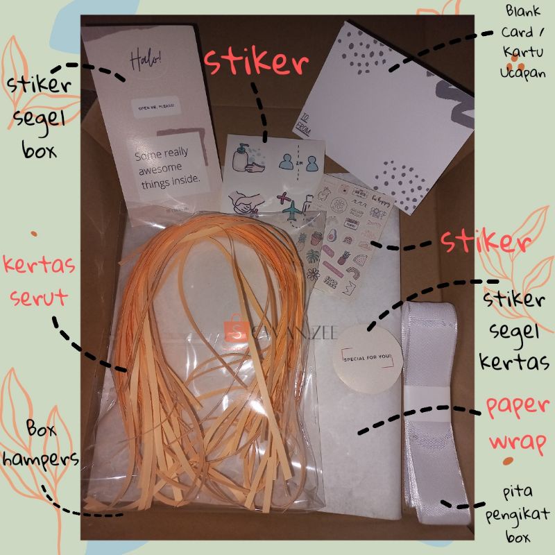 

Gift box/Hampers/box kado