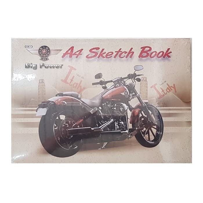 

Sketch Book A4 Kiky / Buku Gambar Sketsa Ukuran A4