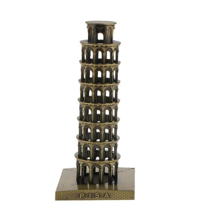 Hot Sale! PAJANGAN MINIATUR MENARA PISA ITALIA, SOUVENIR MENARA MIRING PISA