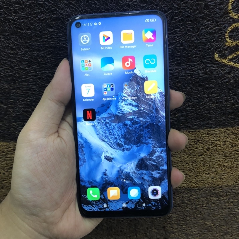 redmi note 9 ram 4/64gb second bekas pakai