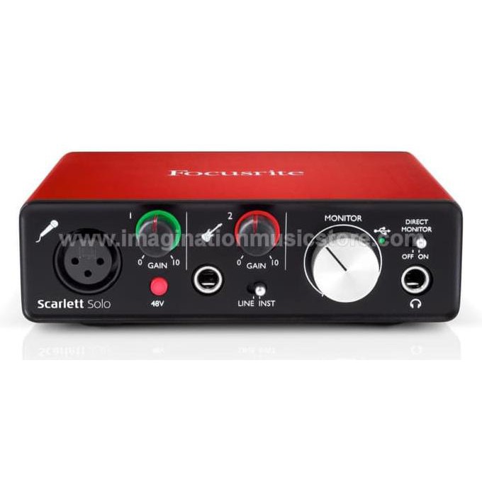 promo Soundcard Focusrite Scarlett Solo 2nd Generation diskon