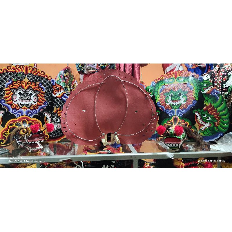 barongan smp cat brush murah / barongan / ganongan / reog / bujang ganong / pecut bopo / kaos bopo