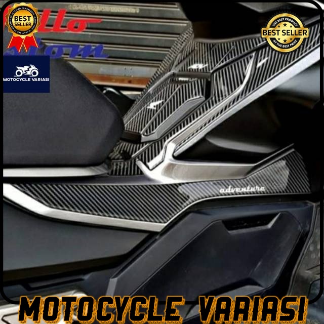 Stiker resin timbul sidepad atas Honda Adv 150 Premium