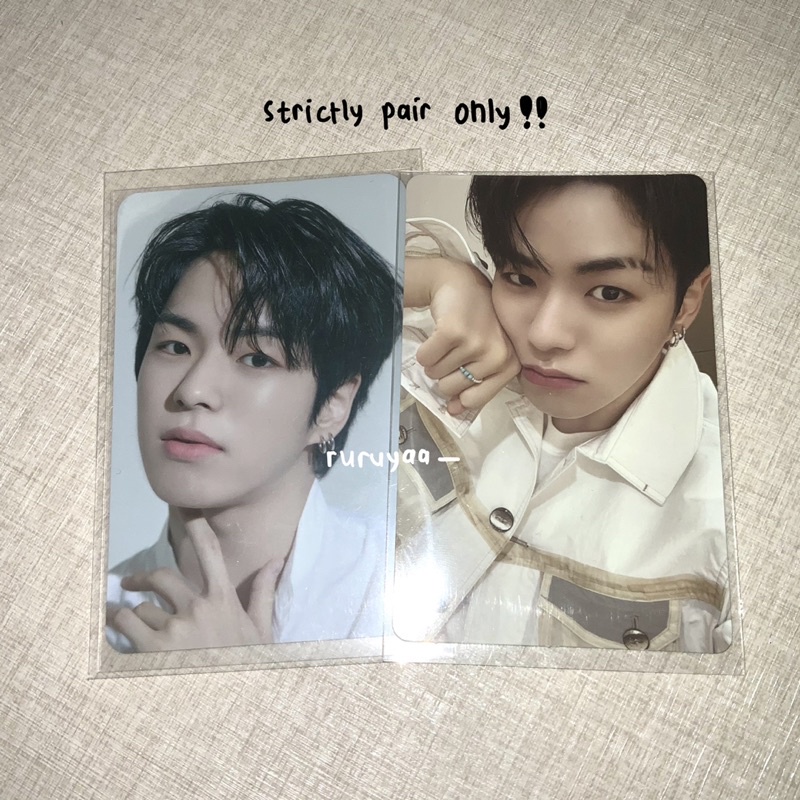 (STRICTLY PAIR ONLY)JAEHYUK PHOTOCARD PC DIGIPACK THE SECOND STEP CHAPTER 1 JIKJIN MEONG MANYO E1 Ev