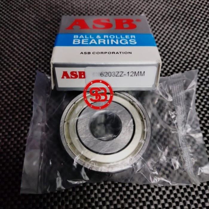 Bearing 6203 ZZ 12mm ASB