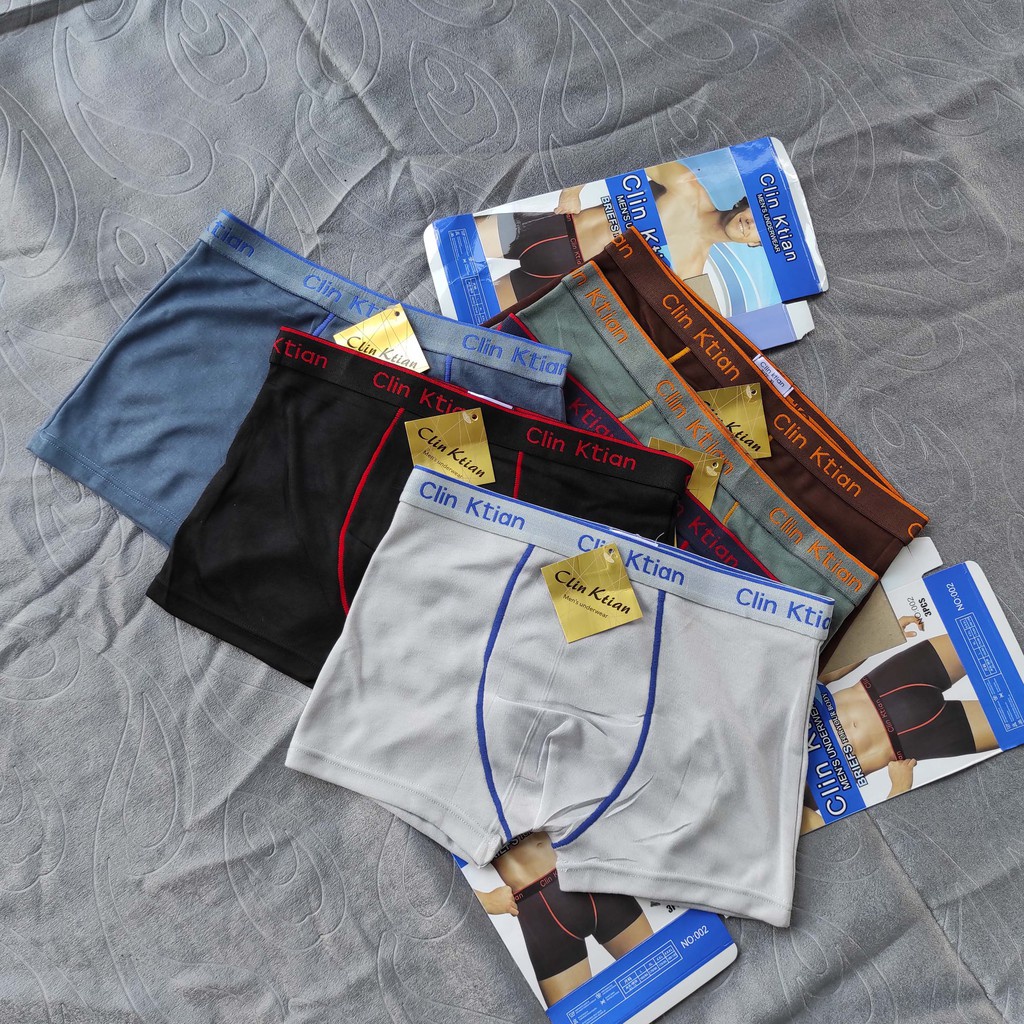 Celana Dalam Boxer Clin Ktian Pria Dewasa | CD Boxer Laki Laki Dewasa | Open Ecer Satuan