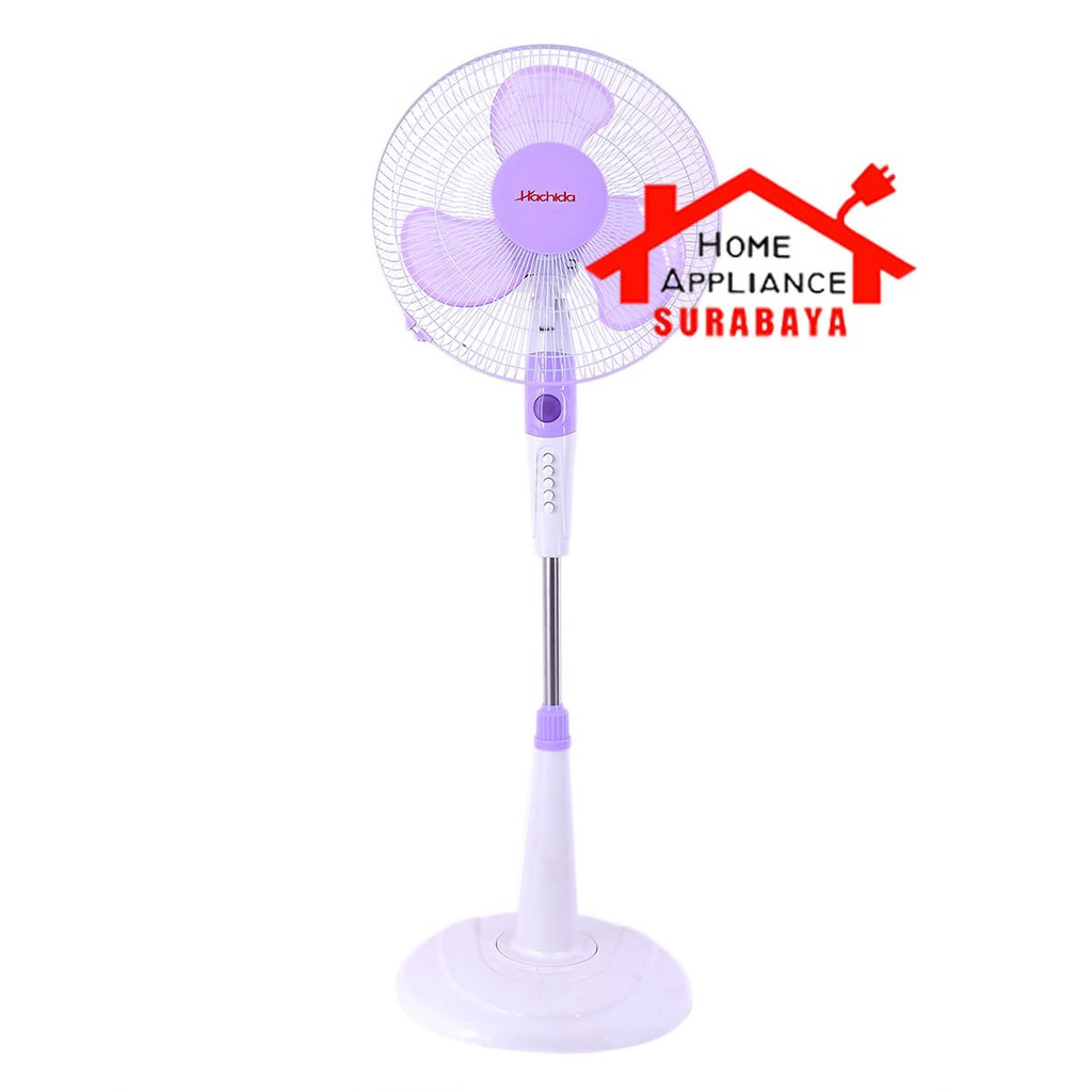 Stand Fan Kipas Angin Berdiri Kaki Bulat Hachida 16 Inch 16&quot; SF-1602 / SF 1602 / SF1602