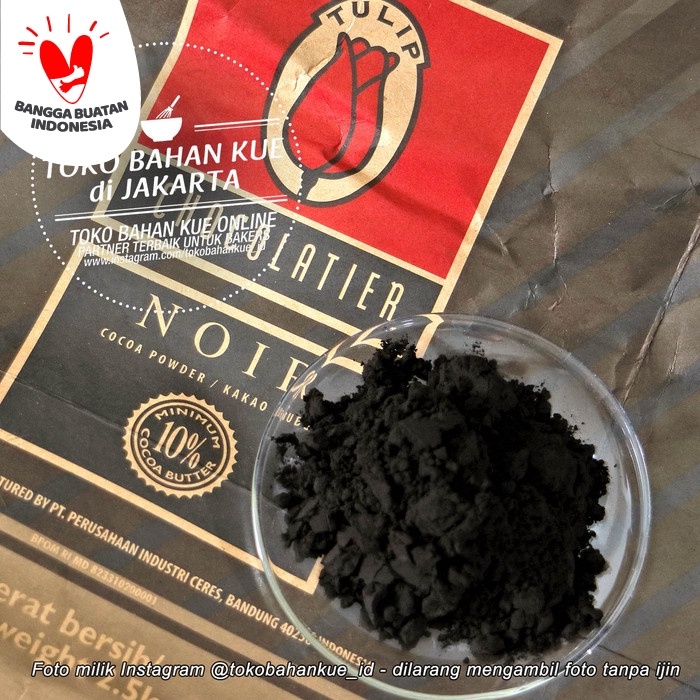 

Ht62D Coklat Bubuk Tulip Noir Hitam Pure Cocoa Powder Tulip Chocolatier 100G Ht5Hh