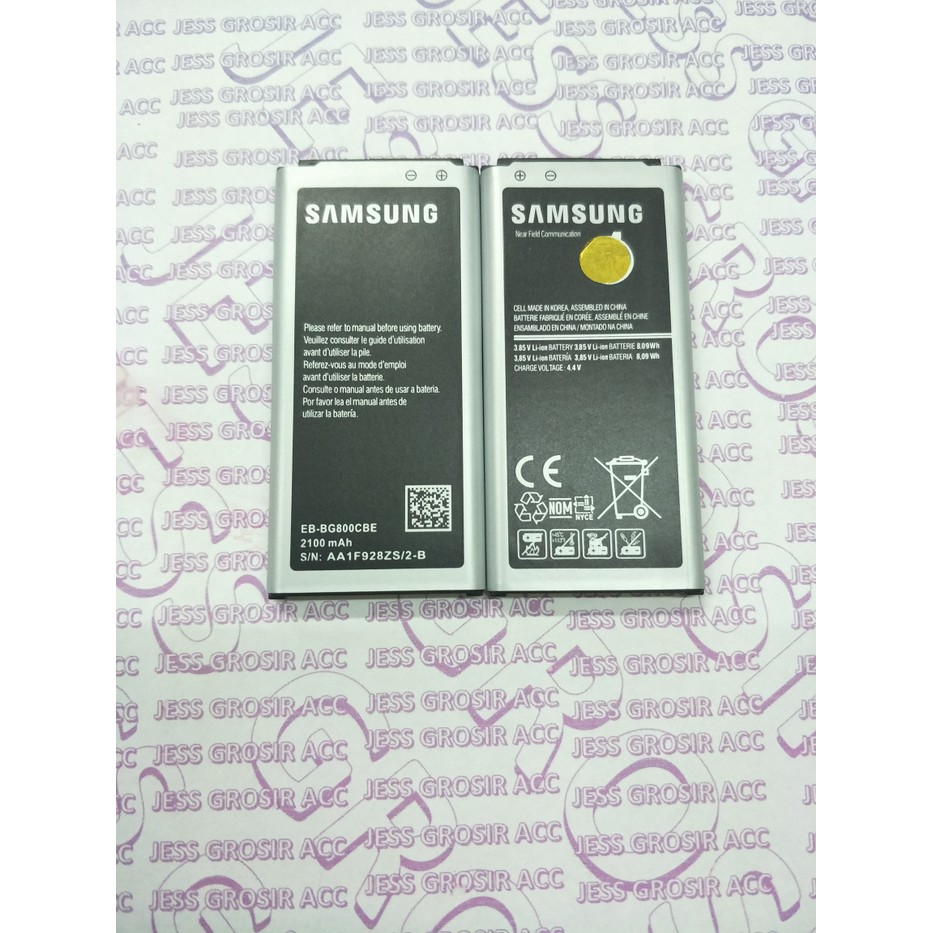 Baterai Battery Original Samsung Galaxy S5 Mini / G800 ( EB-BG800CBE )