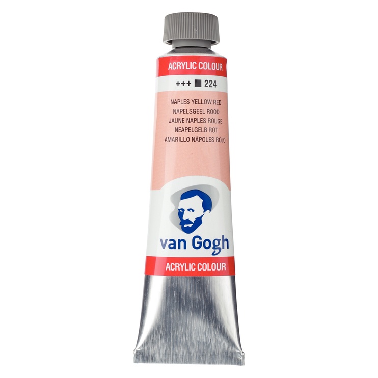 

Van Gogh Acrylic Colour Tube 40 Ml - White, Yellow, Red