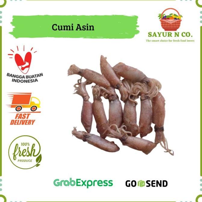 

[COD] Cumi Asin 250gr | 500gr | 1 kg [COD]