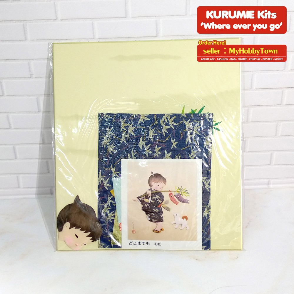 Kurumie Kit : Doko Made Mo DIY Craft Kertas Washi