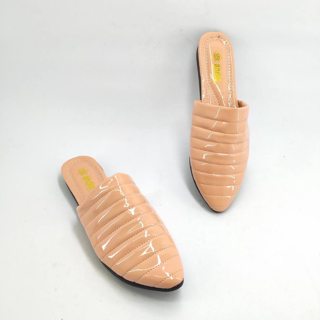 Sandal Wanita Flat Slop Andis SR08