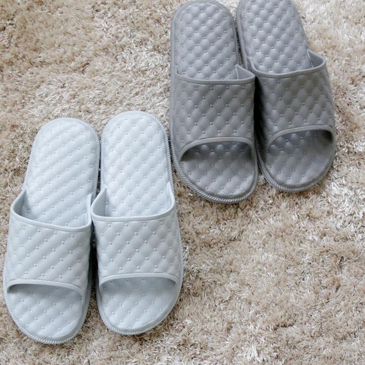 ♟ [UOOK] Sandal Rumah Sandal Selop Sandal Wanita Pria Bahan Karet Santai Nyaman Rumah Toilet EL 4-2