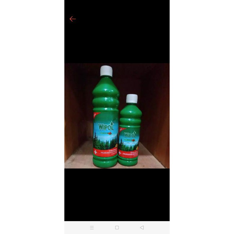 wipol karbol cemara botol 450ml