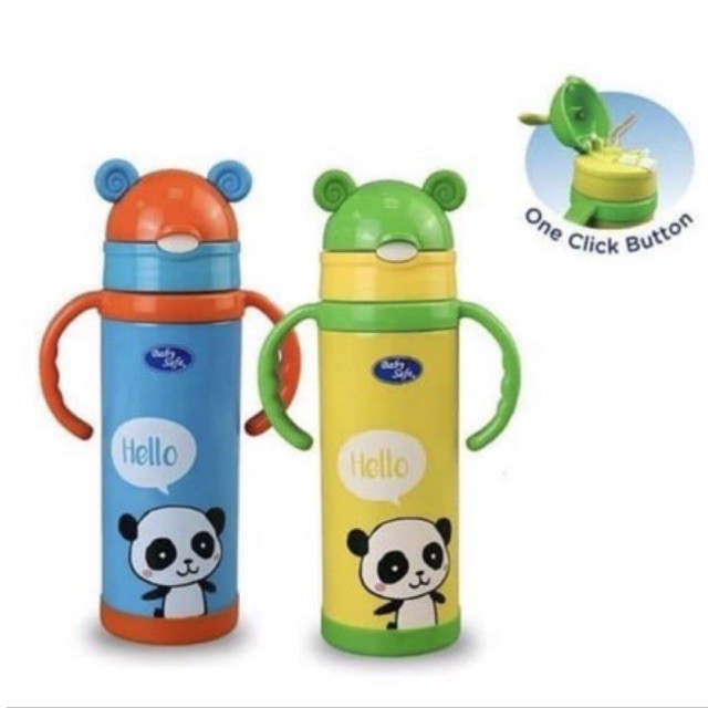 Baby Safe Vacuum Flask SS007 400ml - Botol Minum Termos Anak 400ml