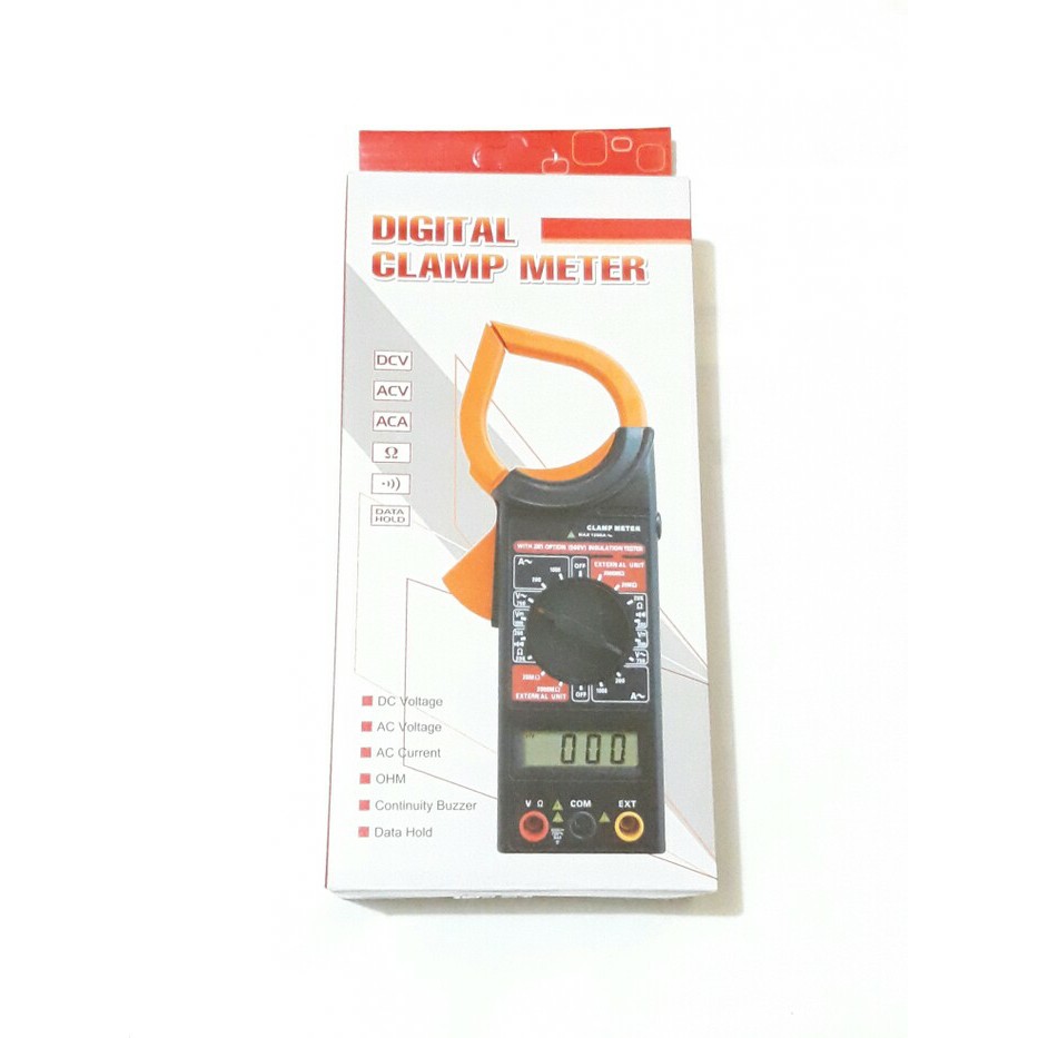 Digital Clamp Meter Tang Ampere Digital merk WINNER