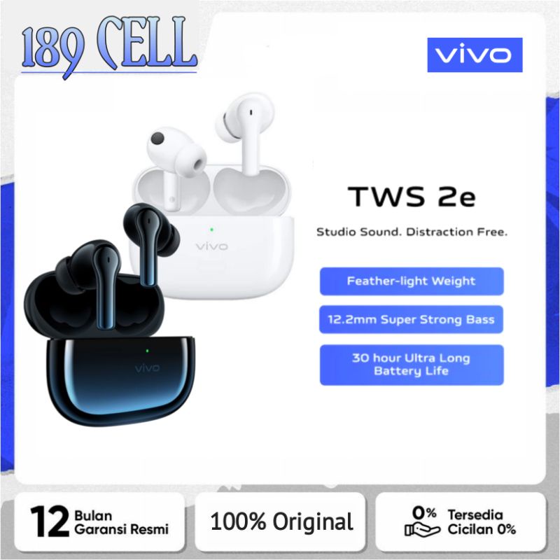 Vivo TWS 2e BNIB Original Garansi Resmi