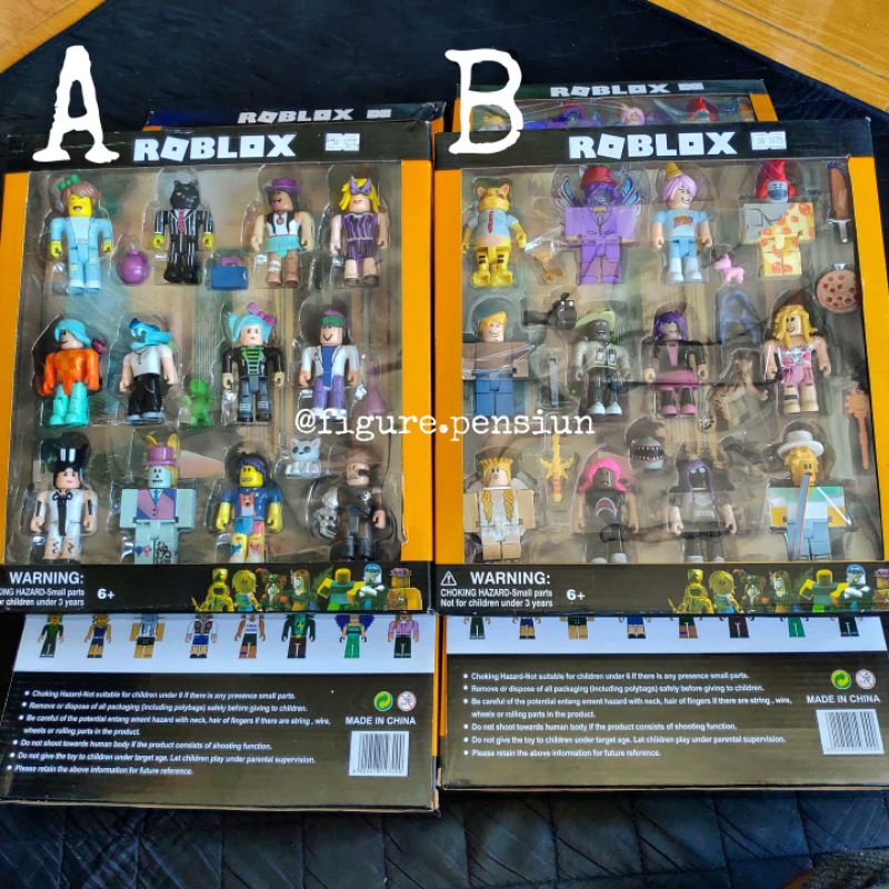 ROBLOX MASTERS CITIZENS ROBLOX ISI 12 FIGURE MINIFIGURE LEGO BLOK